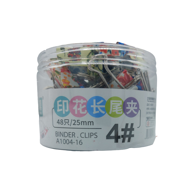 گیره کاغذ مدل طرحدار بسته 48 عددی