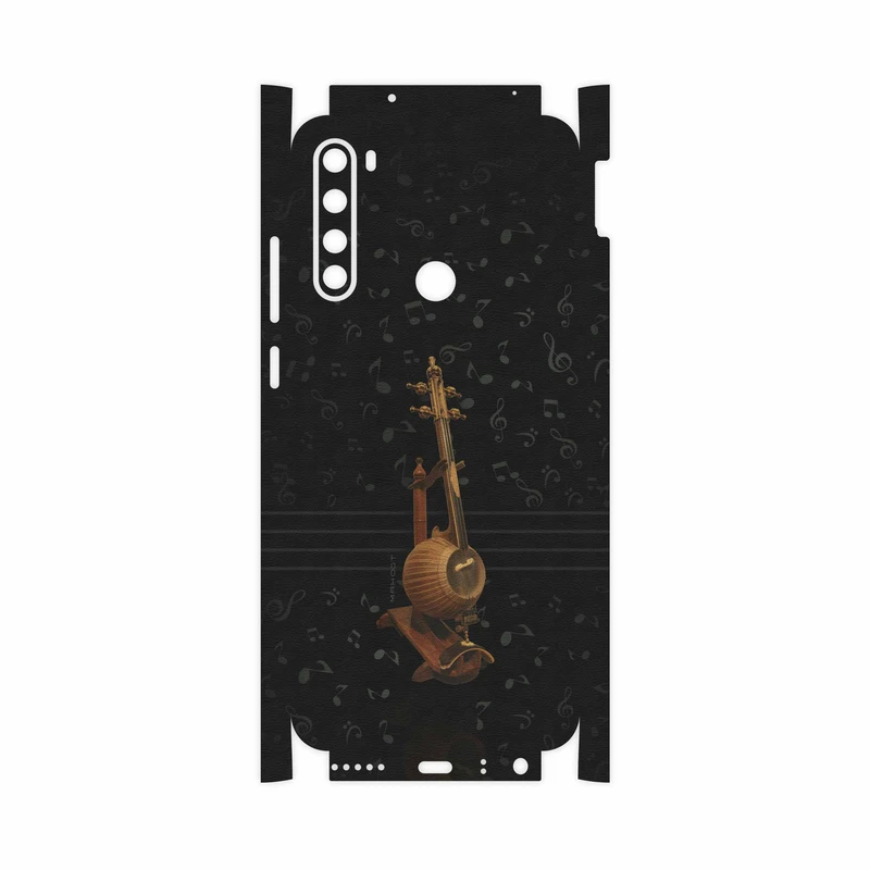 برچسب پوششی ماهوت مدل Persian Fiddle Instrument-FullSkin مناسب برای گوشی موبایل شیائومی Redmi Note 8T