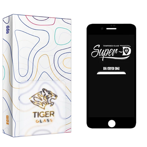 محافظ صفحه نمایش تایگر گلس مدل SAM2 SuperD مناسب برای گوشی موبایل اپل iPhone 7 / 8 / SE 2020 / SE 2022