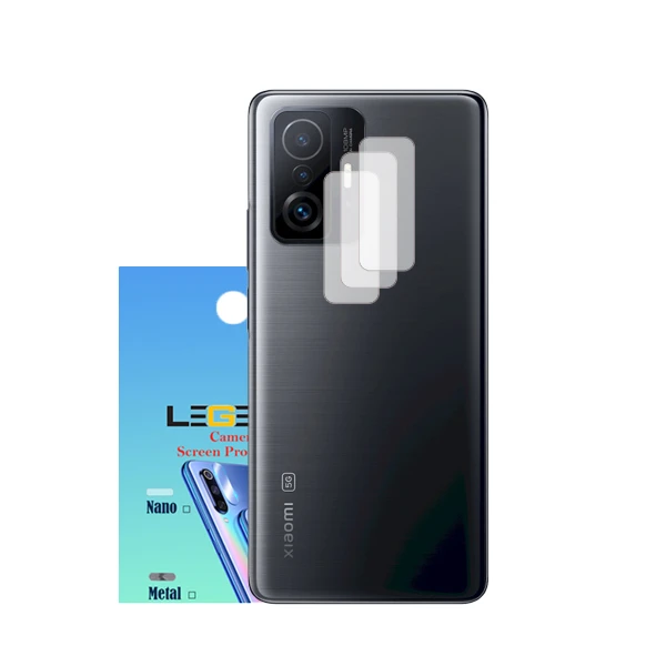 محافظ لنز دوربین نانو مدل LEGEND مناسب برای گوشی موبایل شیائومی MI 11T PRO بسته 3 عددی