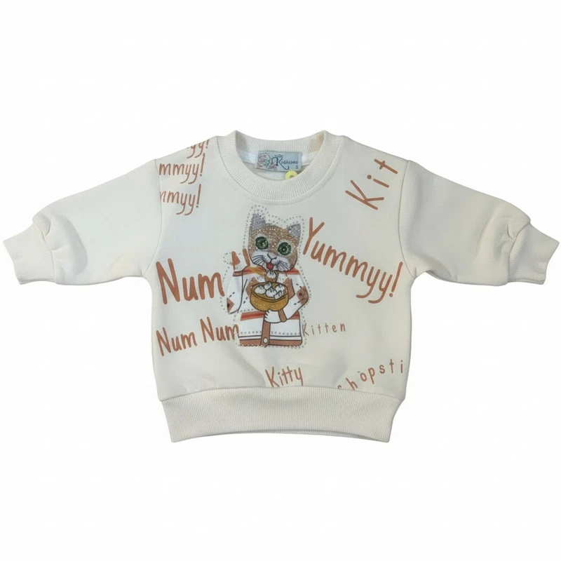 سویشرت دخترانه مدل Yummyy