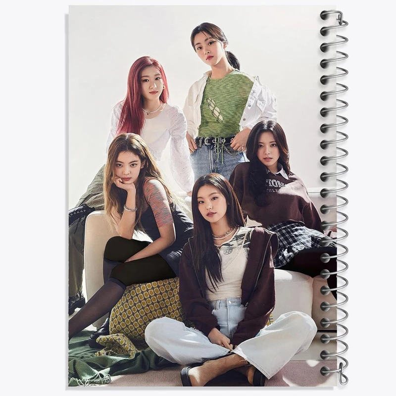 دفتر لیست خرید 50 برگ خندالو طرح گروه ایتزی ITZY کد 20226