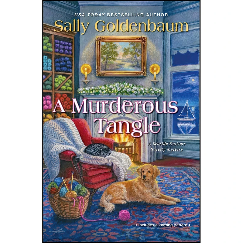 کتاب A Murderous Tangle  اثر Sally Goldenbaum انتشارات Kensington