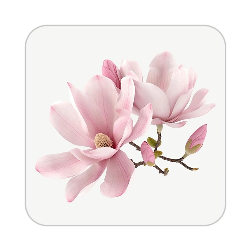 زیر لیوانی کاکتی طرح گل مدل mp16558