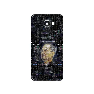 MAHOOT Collage of Steve Jobs 2 Cover Sticker for Samsung Galaxy C7