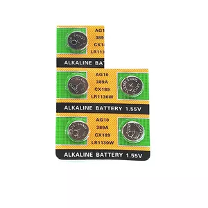 باتری سکه ای مدل AG 10 بسته پنج عددی