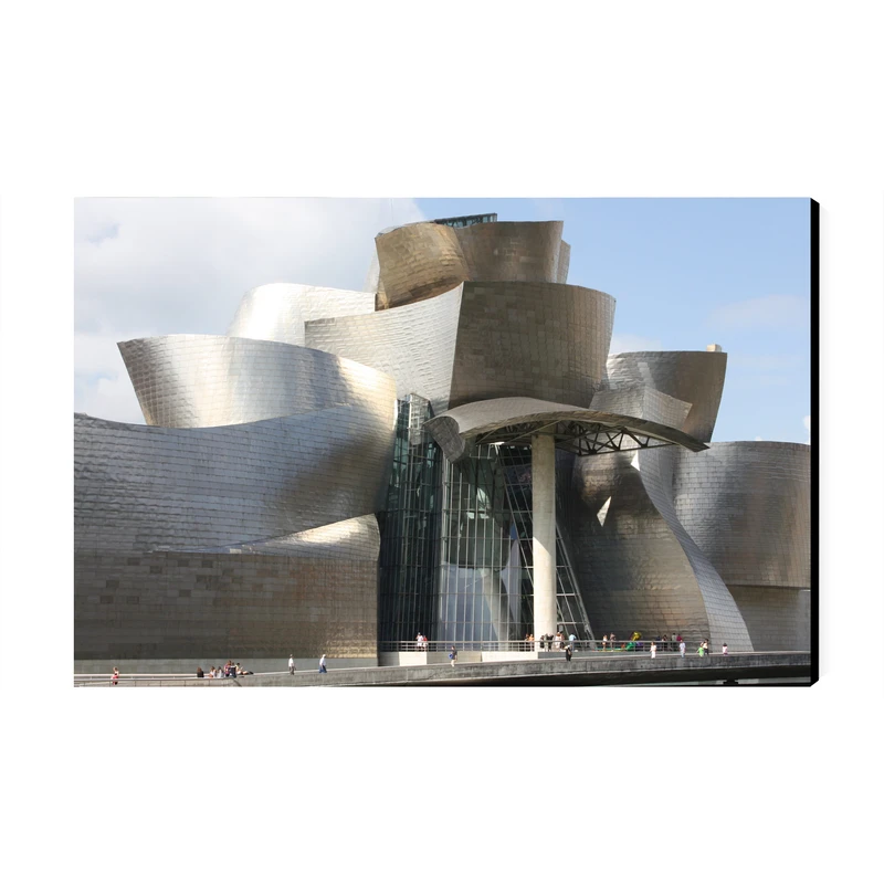 تابلو شاسی عرش طرح گردشگری اسپانیا مدل موزه گوگنهایم بیلبائو کد As6366