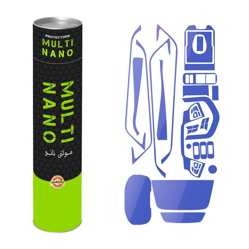 برچسب محافظ مانیتور و کنسول خودرو مولتی نانو مدل X-F1T مناسب برای کی ام سی A5 مجموعه 20 عددی