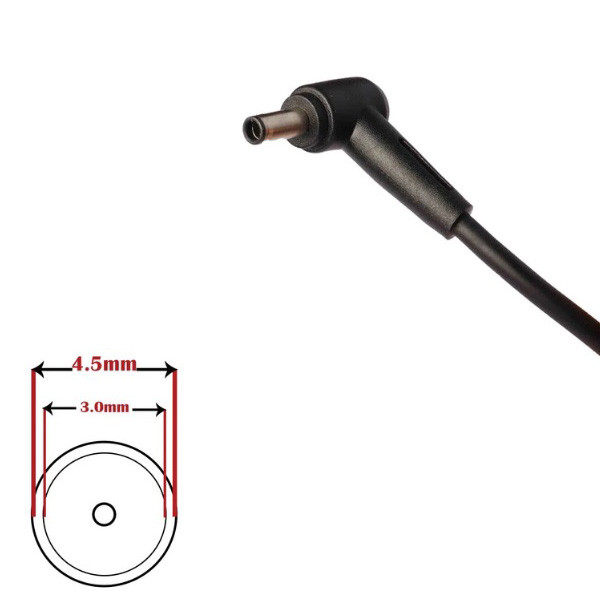 شارژر لپ تاپ 19 ولت 3.42 آمپر ایسوس مدل ADP-65DWA Centering Pin