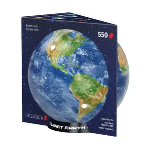 پازل 550 تکه یوروگرافیکس پازلز مدل 8551-5862 Planet Earth Tin