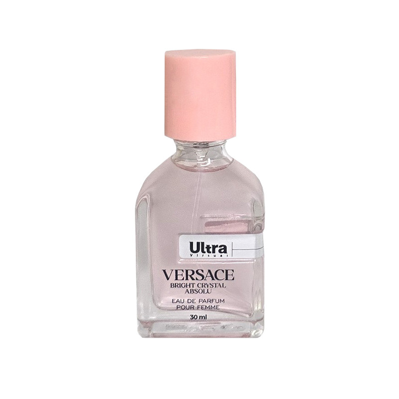 عطر جیبی زنانه اولترا ویرچوآل مدل Versac Crystal Absolu با رایحه شیرین حجم 30 میلی لیتر