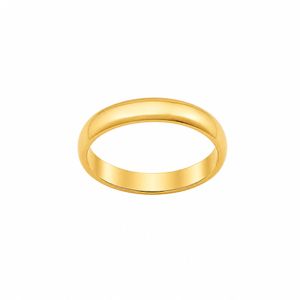 انگشتر طلا 18 عیار زنانه مان گالری مدل حلقه ساده کد R-200324
