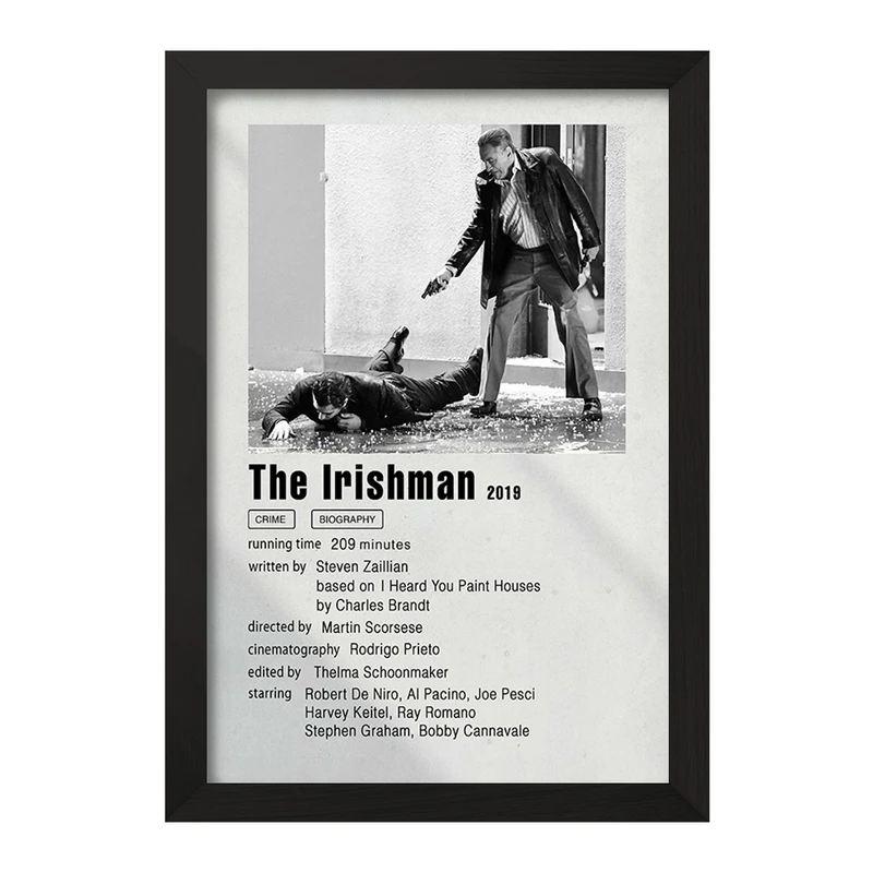 تابلو خندالو مدل مرد ایرلندی (The Irishman) کد F11917