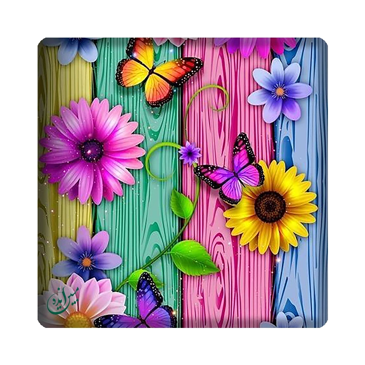 کاشی مبین ایده مدل گل kh10 کد 1104