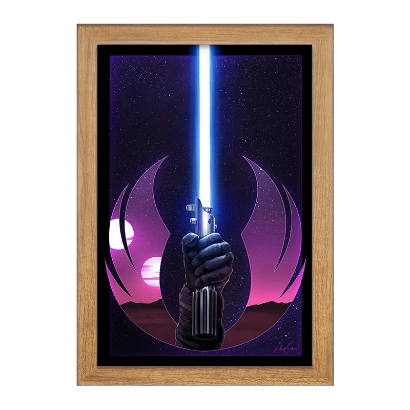 تابلو خندالو مدل جنگ ستارگان (Star Wars) کد F1170