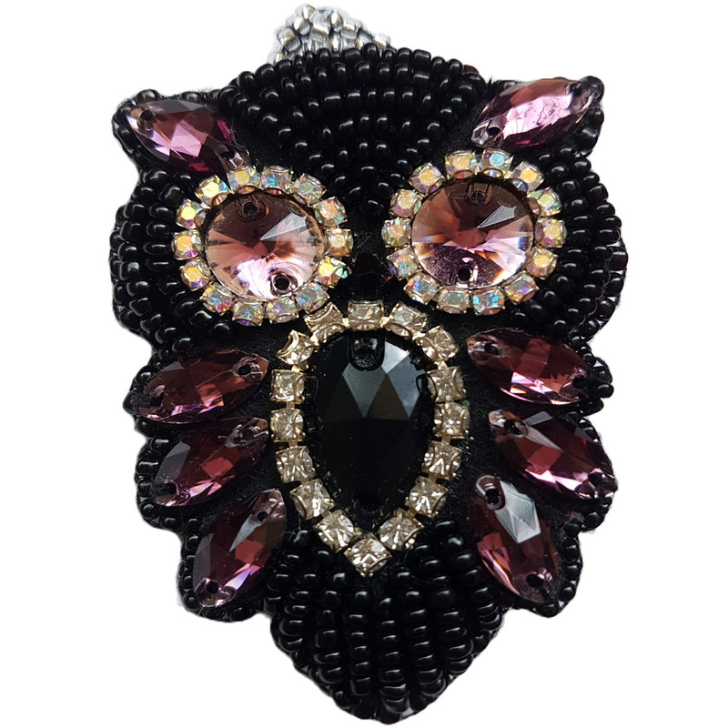 سنجاق سینه دخترانه مدل جغد کد GOL180