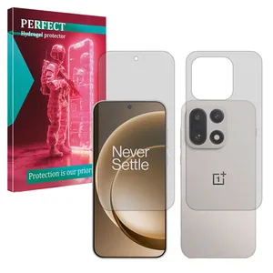 Perfect Tough model matte screen protector suitable for OnePlus 15 mobile phone along with the back protector