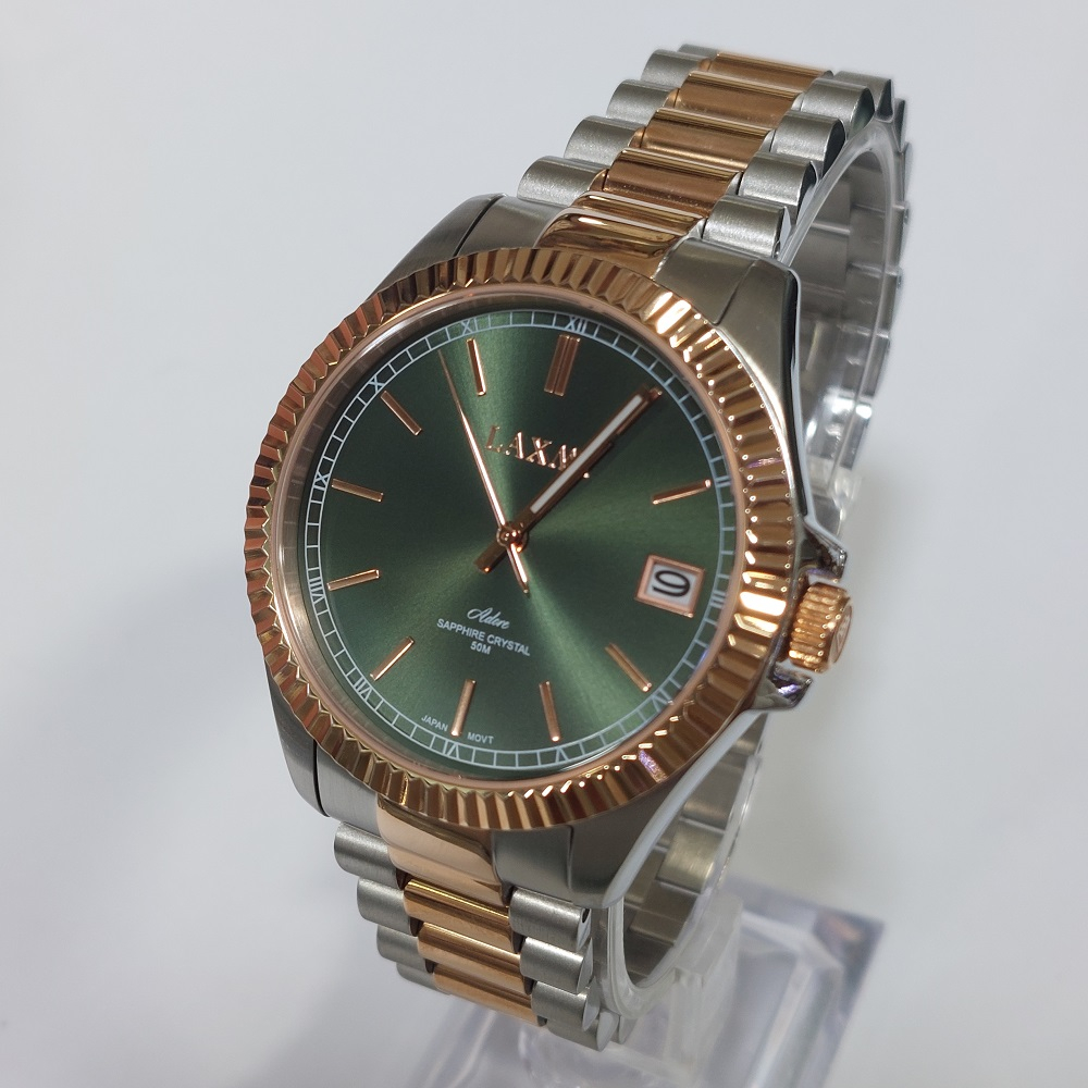 ست ساعت مچی عقربه ای زنانه و مردانه لاکسمی مدل L-8506-22
