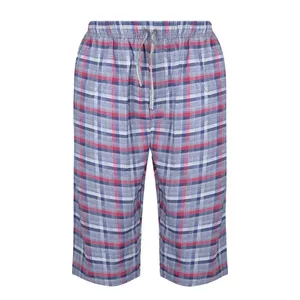 شلوارک مردانه مدل چهارخانه