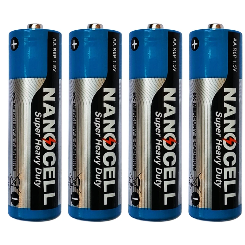 باتری قلمی نانوسل مدل Super Heavy Duty بسته چهار عددی