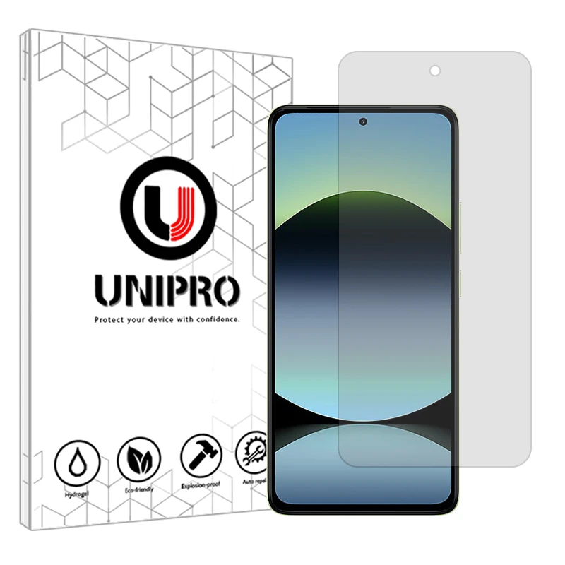 محافظ صفحه نمایش شفاف یونی پرو مدل Explosion Proof مناسب برای گوشی موبایل شیائومی Redmi Note 14 4G 