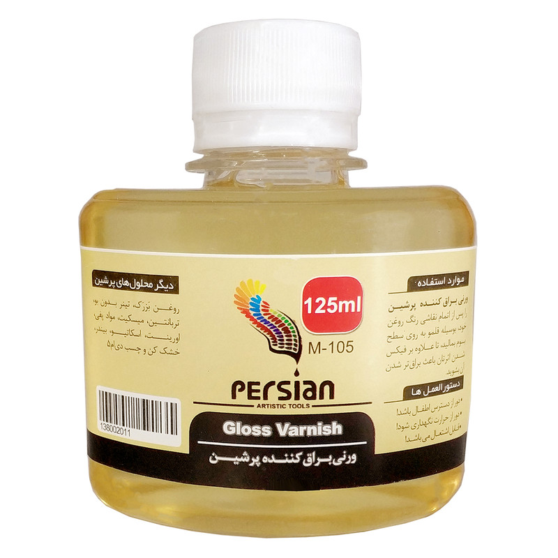 وارنیش پرشین کد 02011 حجم 125 میلی‌لیتر