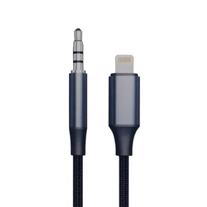 کابل تبدیل لایتنینگ به AUX کی اف سنیور مدل A_380 طول 1.2 متر