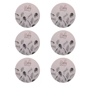 زیر لیوانی طرح کیک کد 8155 بسته 6 عددی