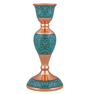 شمعدان فیروزه کوبی مسجدی مدل PH1280