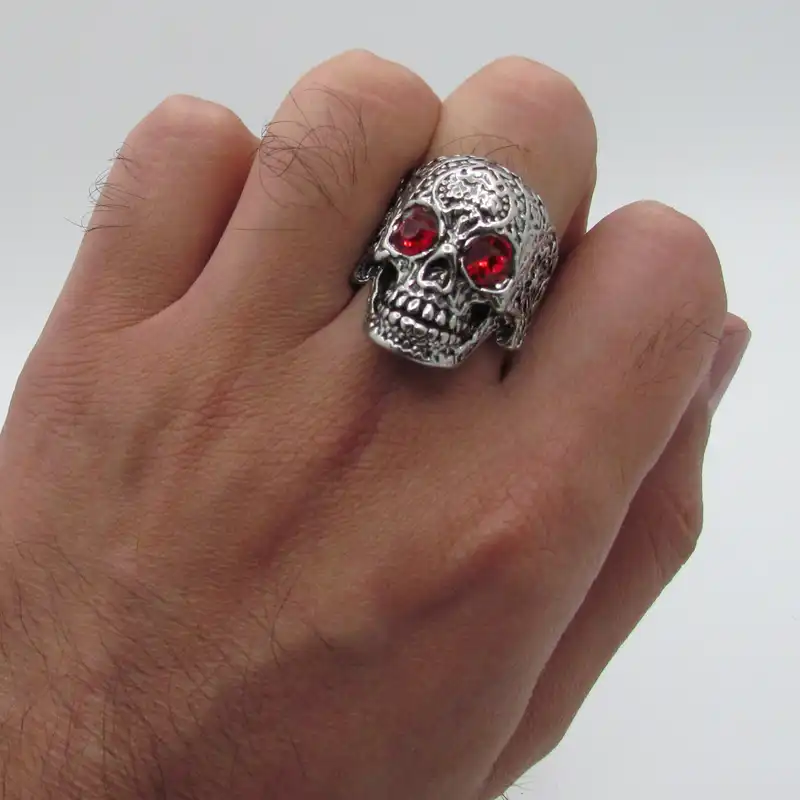 انگشتر مدل چشم اسکلت کد 22