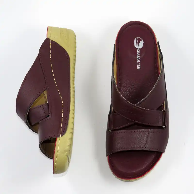 دمپایی زنانه مدل خزر طب کد G_Lnd_006