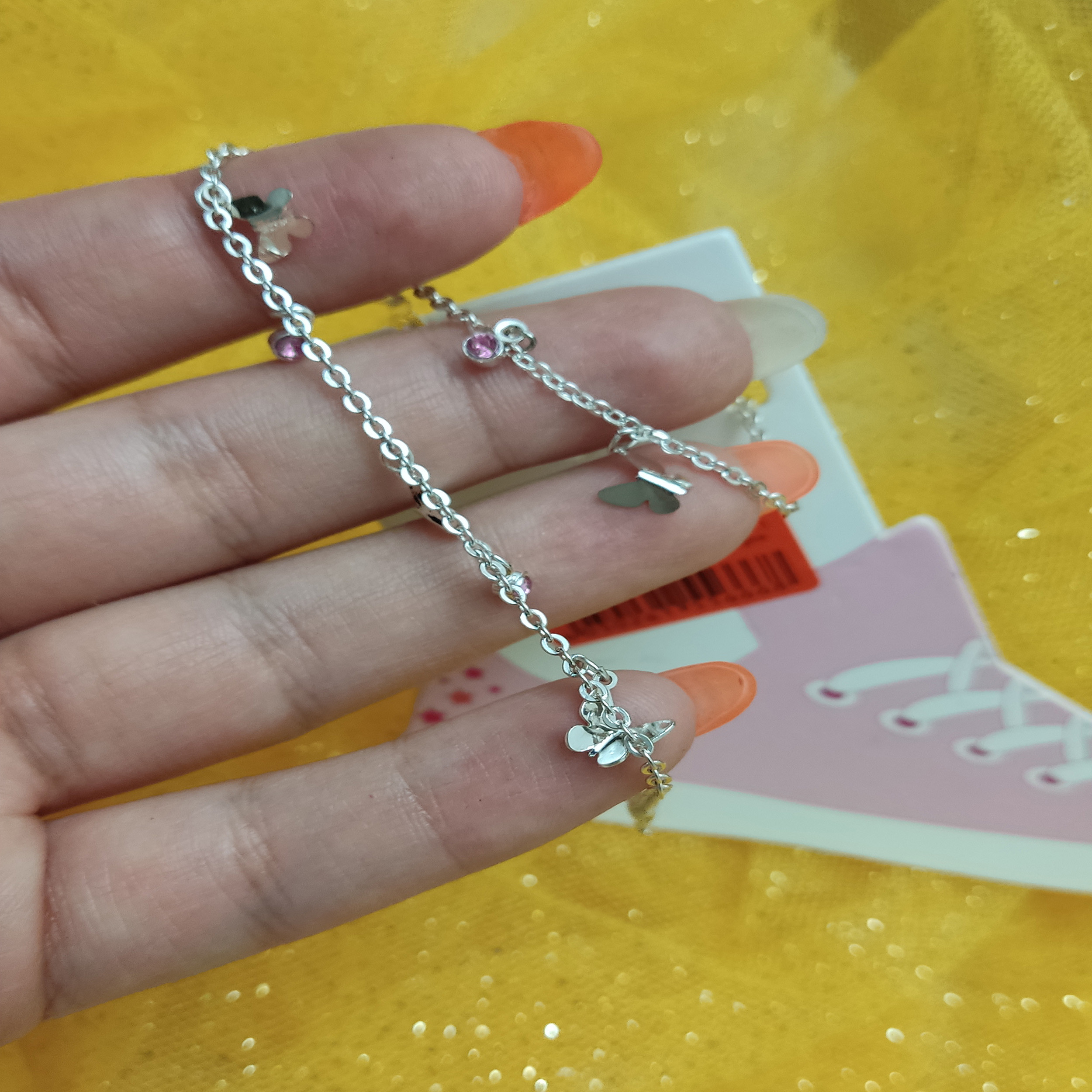 پابند زنانه مدل پروانه ای پابند زنانه مدل پروانه ای