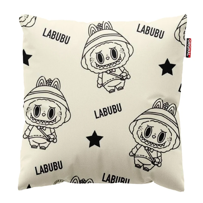 کوسن پاد آفرین طرح لبوبو سایز 30* 30 سانتی متر