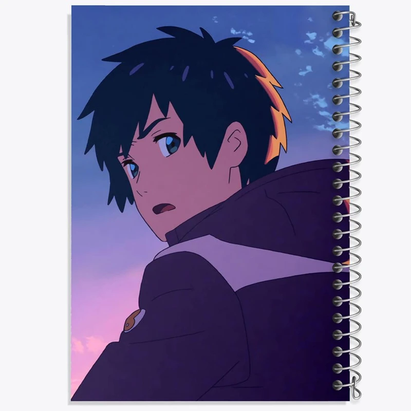 دفتر نت موسیقی 50 برگ خندالو مدل تاکی تاچیبانا انیمه یورنیم Your Name کد 16277