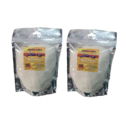 پودر موبر نوره طلایی مدل زرنیخ وزن 250 گرم مجموعه 2 عددی