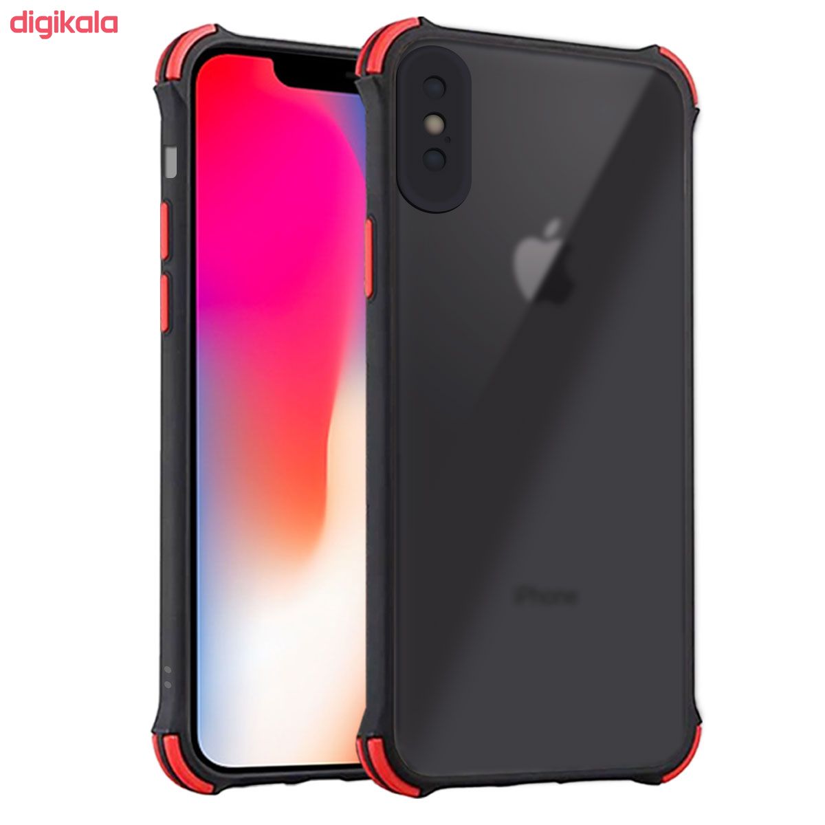 کاور لوکسار مدل BumpPro-200 مناسب برای گوشی موبایل اپل iPhone x main 1 2