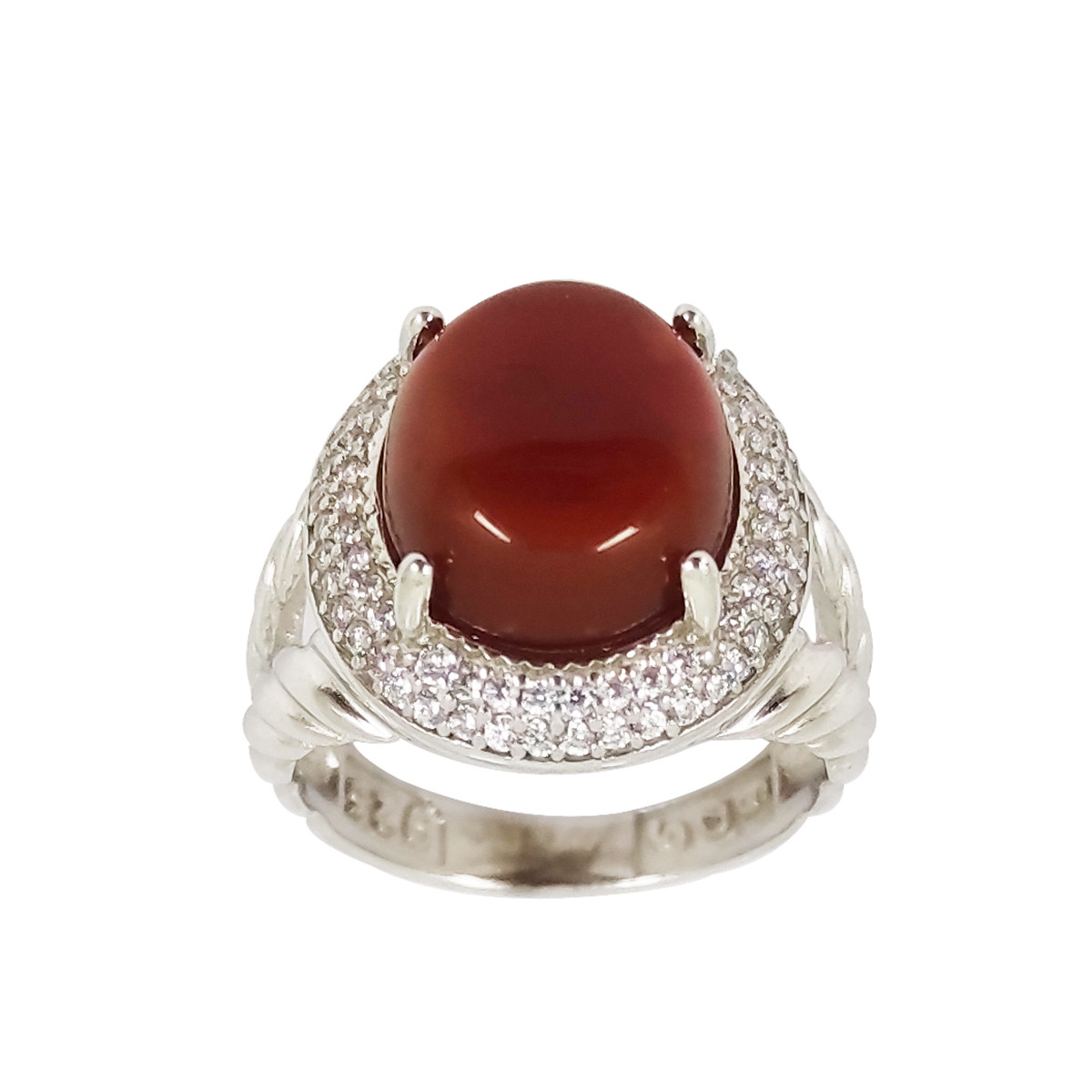 انگشتر نقره زنانه سلین کالا مدل مریم عقیق انگشتر نقره زنانه سلین کالا مدل مریم عقیق