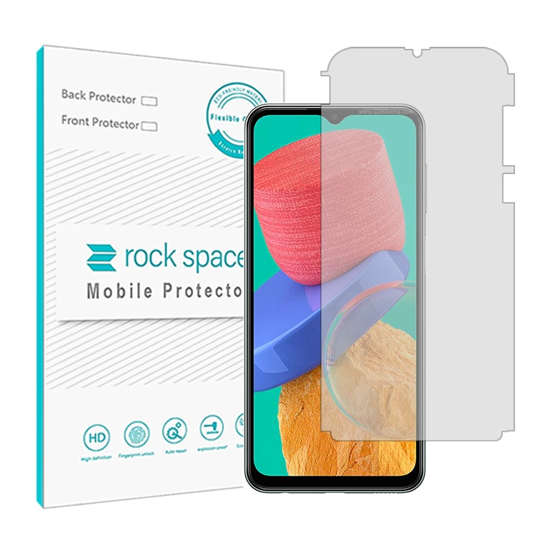 محافظ صفحه نمایش شفاف راک اسپیس مدل HyGEL مناسب برای گوشی موبایل سامسونگ Galaxy M33