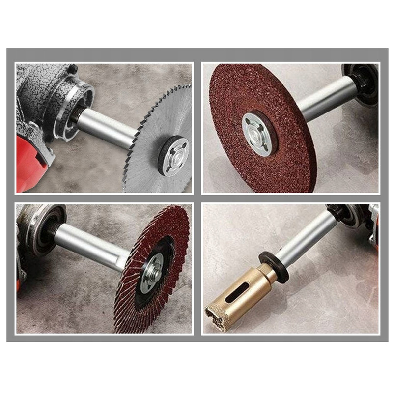 رابط افزایش طول شفت مینی فرز رزوه مدل M14 کد 50mm