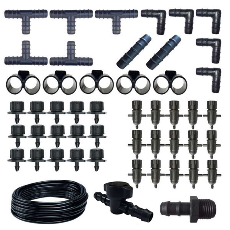 لوازم آبیاری مدل X-50 مجموعه 50 عددی لوازم آبیاری مدل X-50 مجموعه 50 عددی