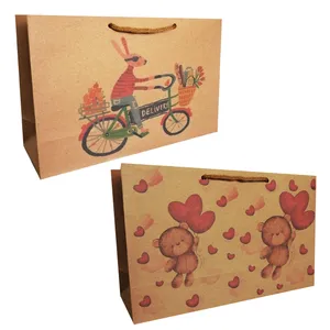 پاکت هدیه مدل کادویی مجموعه 2 عددی