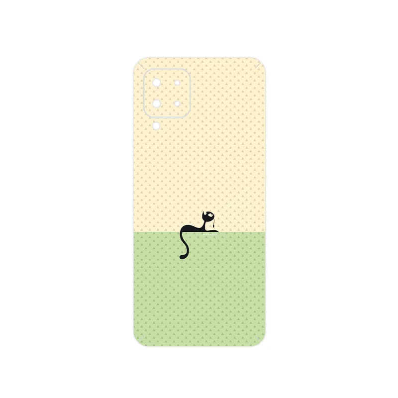 برچسب پوششی ماهوت مدل Minimal Internet Cat Icon مناسب برای گوشی موبایل سامسونگ Galaxy M22