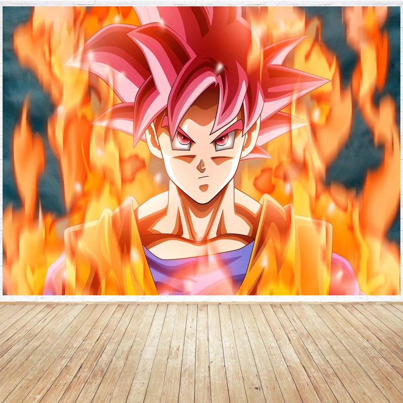 تابلو شاسی مدل گیمینگ فیلم و سریال انیمه درگون بال  dragon ball  کد 1121