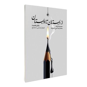 کتاب از دبستان تا اَدبستان اثر محمدرضا امینی علویجه انتشارات دیدمان