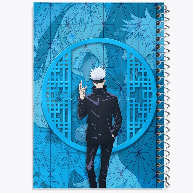 دفتر لیست خرید 50 برگ خندالو طرح انیمه جوجوتسو کایزن کد F795