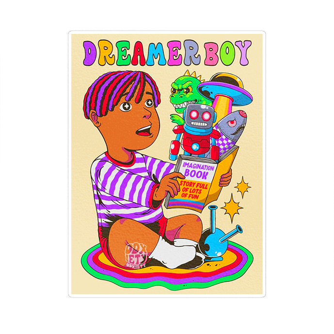 استیکر تزئینی موبایل و تبلت ماسا دیزاین مدل SM00047 بچه