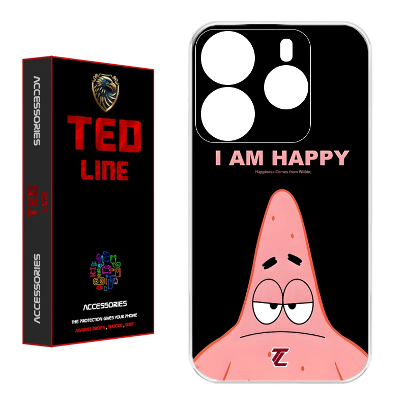 کاور تد لاین طرح پاتریک کد 1125 مناسب برای گوشی موبایل شیائومی Redmi Note 14 4G