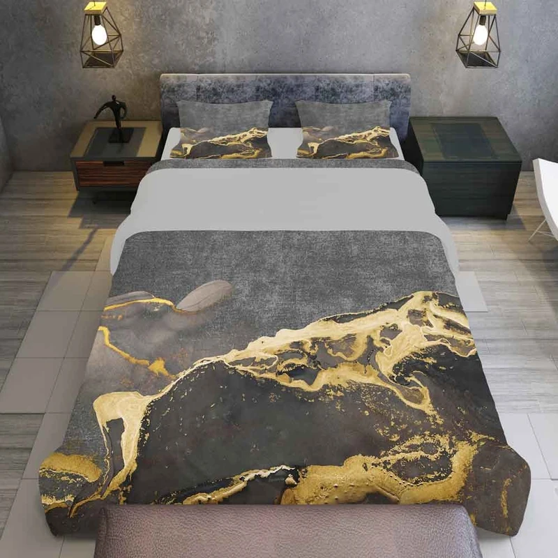 سرویس روتختی مدل ماربل TXY801 یک نفره 5 تکه