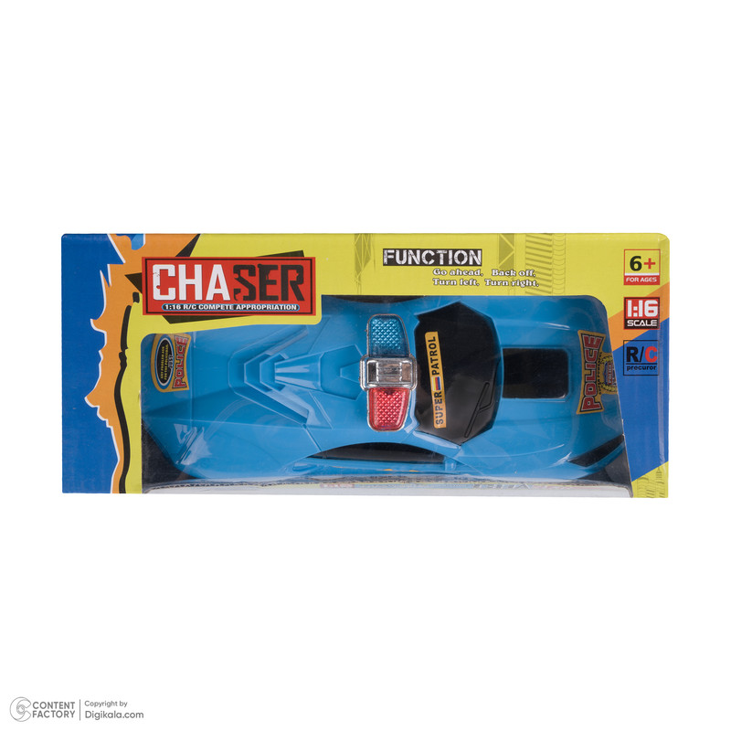 ماشین بازی چیسر مدل پلیس