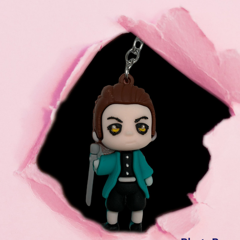 جاکلیدی دخترانه مدل سیلیکونی فیگور اکشن شیطان کش Br جاکلیدی دخترانه مدل سیلیکونی فیگور اکشن شیطان کش Br